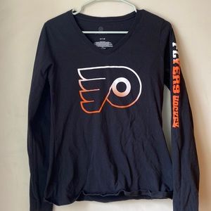 Flyers Long Sleeve V-Neck T-shirt